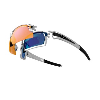 TIFOSI OPTICS Tifosi Escalate F.H. Sunglasses - Silver/Black TIFOSI OPTICS Tifosi Escalate F.H. Sunglasses - Silver/Black