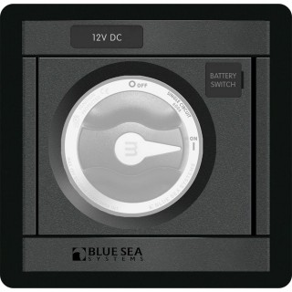 BLUE SEA SYSTEMS Blue Sea 1139 DC M-Series Black Panel Square BLUE SEA SYSTEMS Blue Sea 1139 DC M-Series Black Panel Square