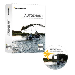 Humminbird Autochart DVD PC Mapping Software w/Zero Lines Map Card Humminbird Autochart DVD PC Mapping Software w/Zero Lines Map Card