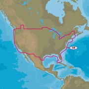 C-MAP MAX-N+ NA-Y040 - US Continental Lakes