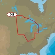 C-MAP MAX-N+ NA-Y043 - US North Central Lakes