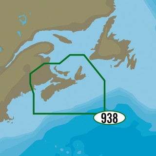 C-MAP MAX-N+ NA-Y938 - Fundy, Nova Scotia, Pei & Cape Breton