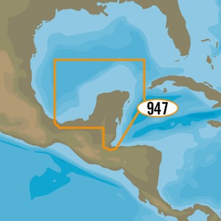 C-MAP MAX-N+ NA-Y947 - Coatzacoalcos, MX to Honduras Bay, GT C-MAP MAX-N+ NA-Y947 - Coatzacoalcos, MX to Honduras Bay, GT