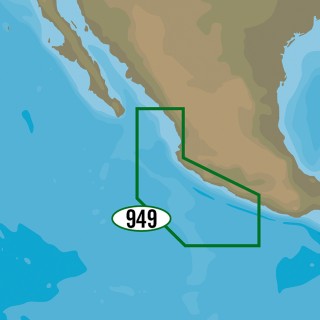 C-MAP MAX-N+ NA-Y949 - Acapulco, MX to Mazatlan, MX