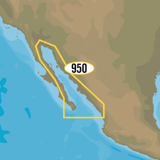 C-MAP MAX-N+ NA-Y950 - Gulf of California, Mexico