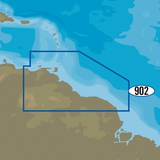 C-MAP MAX-N+ SA-Y902 - Isla de Margarita to Rio Oiapoque C-MAP MAX-N+ SA-Y902 - Isla de Margarita to Rio Oiapoque