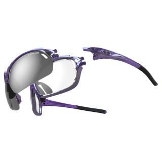 TIFOSI OPTICS Tifosi Launch F.H. AC Red™/Clear/Smoke Lens Sunglasses - Crystal Purple TIFOSI OPTICS Tifosi Launch F.H. AC Red™/Clear/Smoke Lens Sunglasses - Crystal Purple