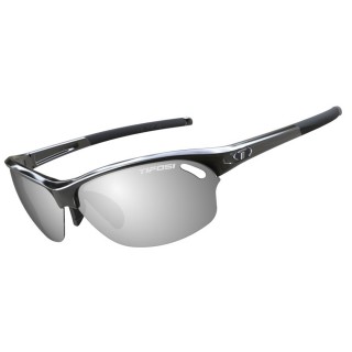 TIFOSI OPTICS Tifosi Wasp Smoke/AC Red™/Clear Lens Sunglasses - Gloss Black TIFOSI OPTICS Tifosi Wasp Smoke/AC Red™/Clear Lens Sunglasses - Gloss Black