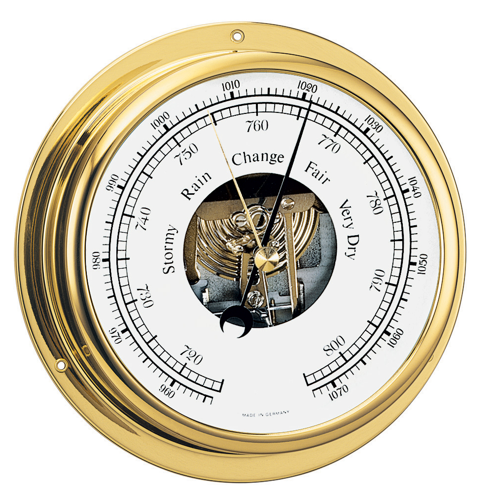 BARIGO Viking Series Ship s Barometer Brass Housing 5