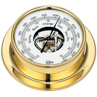 BARIGO Tempo Series Ship's Barometer - Brass Housing - 3.3" Dial BARIGO Tempo Series Ship's Barometer - Brass Housing - 3.3" Dial