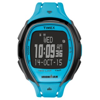 Timex Ironman Sleek 150 Unisex Watch - Neon Blue Timex Ironman Sleek 150 Unisex Watch - Neon Blue