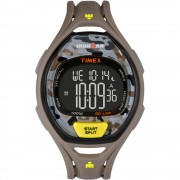 Timex Ironman Sleek 50 Full-Size Watch - Grey/Yellow Camo