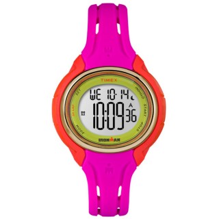 Timex Ironman Sleek 50 Mid-Size Watch - Pink Color Block