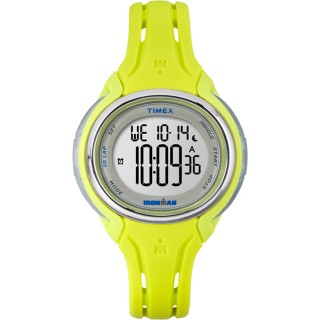Timex Ironman Sleek 50 Mid-Size Watch - Lime/Yellow Timex Ironman Sleek 50 Mid-Size Watch - Lime/Yellow