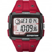 Timex Expedition Grid Shock Watch - Red