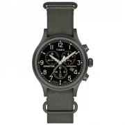 Timex Expedition Scout Chrono Slip-Thru Watch - Green/Black