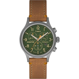 Timex Expedition Scout Chrono Watch - Tan/Green Timex Expedition Scout Chrono Watch - Tan/Green