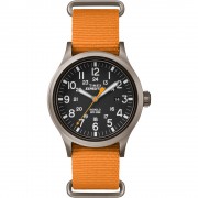 Timex Expedition Scout Slip-Thru Watch - Orange