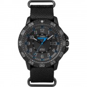 Timex Expedition Rugged Resin Slip-Thru Watch - Black/Black