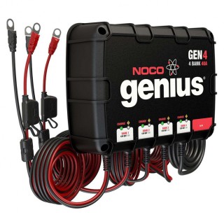 NOCO Genius GEN4 40A Onboard Battery Charger - 4 Bank NOCO Genius GEN4 40A Onboard Battery Charger - 4 Bank