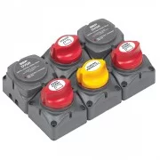 BEP MARINE BEP Battery Distribution Cluster f/Twin Outboard Engines w/Three Battery Banks