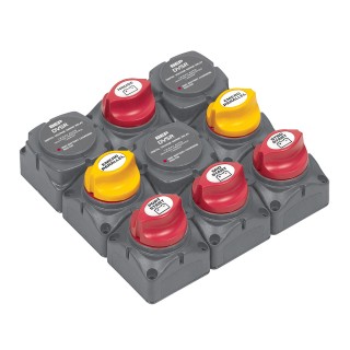 BEP MARINE BEP Battery Distribution Cluster f/Triple Outboard Engine w/Four Battery Banks