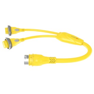 Furrion Y-Adapter Two 30A (F) To One 50A 125V (M) Furrion Y-Adapter Two 30A (F) To One 50A 125V (M)