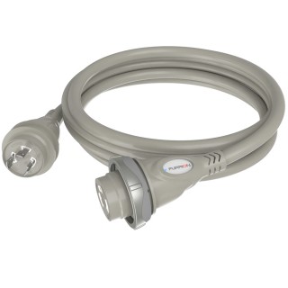 Furrion 30A 125V Marine Cordset 25ft Titanium W/LED Furrion 30A 125V Marine Cordset 25ft Titanium W/LED