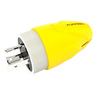 Furrion 30A Male Locking Plug Yellow Furrion 30A Male Locking Plug Yellow