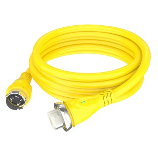 Furrion 50A 125/250V Marine Cordset 50ft Yellow W/LED Furrion 50A 125/250V Marine Cordset 50ft Yellow W/LED