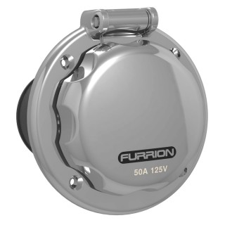 Furrion 50A 125V Stainless Steel Inlet