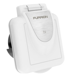 Furrion TV Inlet Square White Non-Mettallic Furrion TV Inlet Square White Non-Mettallic