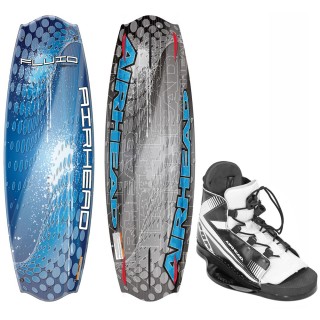 AIRHEAD WATERSPORTS Вейкборд с креплениями Fluid Wakeboard - 134см w/VENOM 9-12 Bindings AIRHEAD WATERSPORTS Вейкборд с креплениями Fluid Wakeboard - 134см w/VENOM 9-12 Bindings