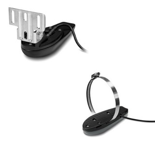 Garmin GT20-TM Transom Mount DownVü 500W (CHIRP 455/800kHz) Traditional 500W (77/200 Hz) Transducer w/Temp - 4-Pin Garmin GT20-TM Transom Mount DownVü 500W (CHIRP 455/800kHz) Traditional 500W (77/200 Hz) Transducer w/Temp - 4-Pin