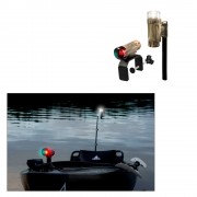 ATTWOOD MARINE Attwood PaddleSport Portable Navigation Light Kit - C-Clamp, Screw Down or Adhesive Pad - RealTree&reg; Max-4 Camo