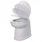 JABSCO Судовой электрический туалет Deluxe Flush Fresh Water Electric Toilet with Soft Close Lid 