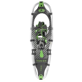Yukon Charlie's Elite Spin Snowshoe - 9" x 30" - Carbon/Green Yukon Charlie's Elite Spin Snowshoe - 9" x 30" - Carbon/Green