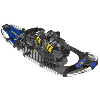Yukon Charlie's Elite Spin Snowshoe - 8" x 25" - Carbon/Blue Yukon Charlie's Elite Spin Snowshoe - 8" x 25" - Carbon/Blue