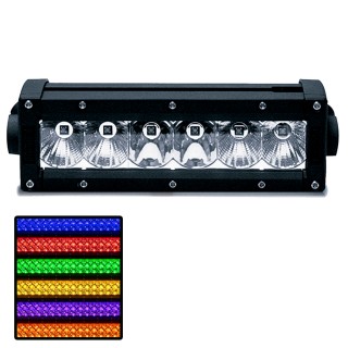 Rogue 4 Sigma Series 6" RGB Light Bar - Combo Beam - Black Rogue 4 Sigma Series 6" RGB Light Bar - Combo Beam - Black