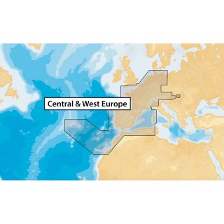 Navionics+ Central & West Europe - microSD™ Navionics+ Central & West Europe - microSD™