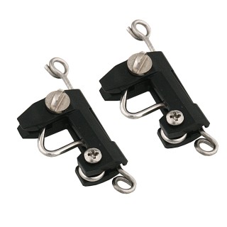 TACO METALS Taco Standard Release Outrigger Zip Clips (Pair) TACO METALS Taco Standard Release Outrigger Zip Clips (Pair)