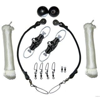 RUPP MARINE Rupp Top Gun Single Rigging Kit w/Nok-Outs f/Riggers Up To 20' RUPP MARINE Rupp Top Gun Single Rigging Kit w/Nok-Outs f/Riggers Up To 20'