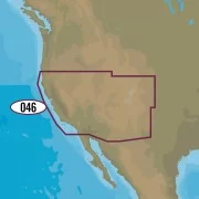 C-MAP 4D Lakes NA-D046 - Southwest