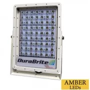 DuraBrite SLM Spot Light - White Housing/Amber LEDs - 270W - 12/24V - 35,000 Lumens at 24V
