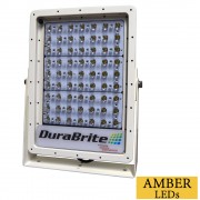 DuraBrite SLM Spot Light - White Housing/Amber LEDs - 270W - 12/24V - 35,000 Lumens at 24V