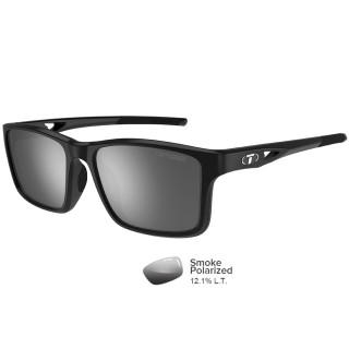 TIFOSI OPTICS Tifosi Marzen Gloss Black Swivelink Sunglasses - Smoke Polarized TIFOSI OPTICS Tifosi Marzen Gloss Black Swivelink Sunglasses - Smoke Polarized