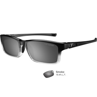 TIFOSI OPTICS Tifosi Watkins Black Fade Swivelink Sunglasses - Smoke TIFOSI OPTICS Tifosi Watkins Black Fade Swivelink Sunglasses - Smoke