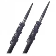 LEE'S TACKLE Аутригер Lee's Telescopic Carbon Fiber Outrigger Poles Sleeved f/TACO Bases