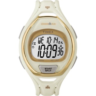 Timex IRONMAN® Sleek 50 Full Size Watch - Gold/White Timex IRONMAN® Sleek 50 Full Size Watch - Gold/White
