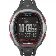 Timex IRONMAN&reg; Sleek 150 Unisex Watch - Gray/Red
